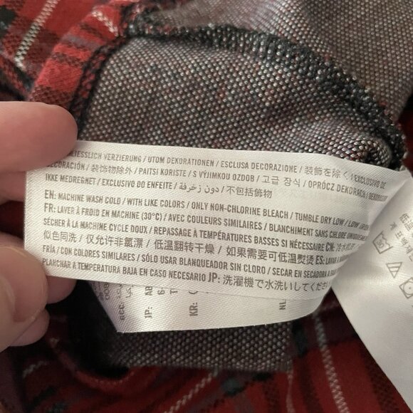 Hollister Women S Plaid Y2K 90s Grunge Gothic Punk Ultra High-Rise Pleated Skort - Picture 9 of 9